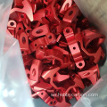 CNC machining anodizing si degdeg ah u sii daayo tuubada aluminium clamps